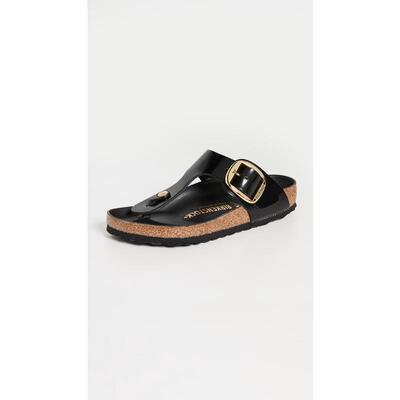 海外代购Birkenstock女士休闲凉鞋舒适日常平底搭扣夏季沙滩