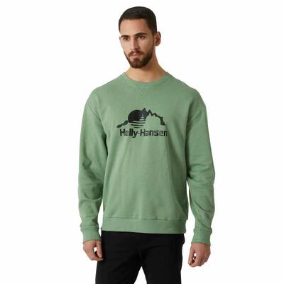 代购Helly Hansen海丽汉森男士休闲衣透气保暖舒适卫衣圆领长袖