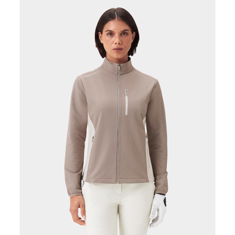 代购代购MACADE女士高尔夫外套防风防水透气排湿聚酯纤维弹性面