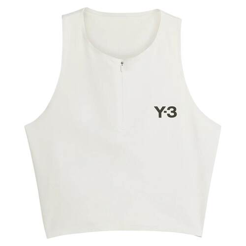 Y-3/Y3  女士网球服半拉链运动背心背心式时尚运动衫