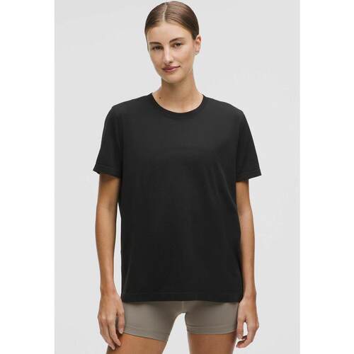 代购lululemon露露乐蒙女士运动T恤透气舒适贴身柔软速干面料