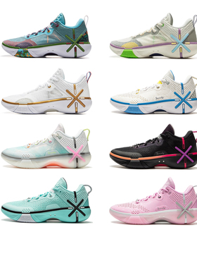 李宁幻影6韦德男篮球鞋25夏新款耐磨防滑缓震运动鞋ABPV021/U029