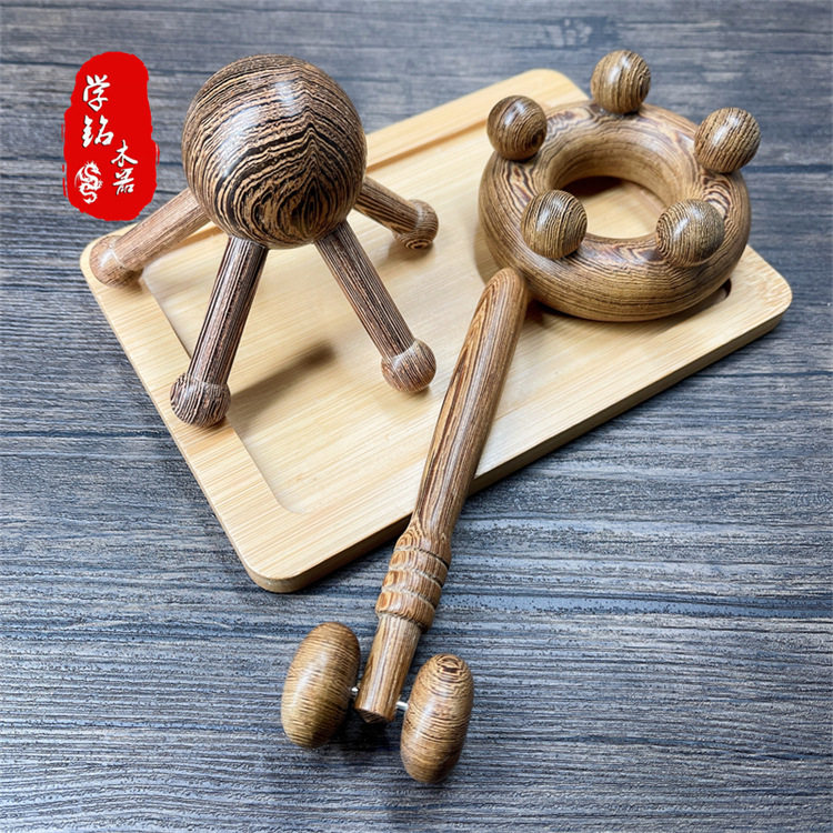 鸡翅木五爪头部瘦腹部按摩器 五抓挠头部按摩头挠肚子5爪