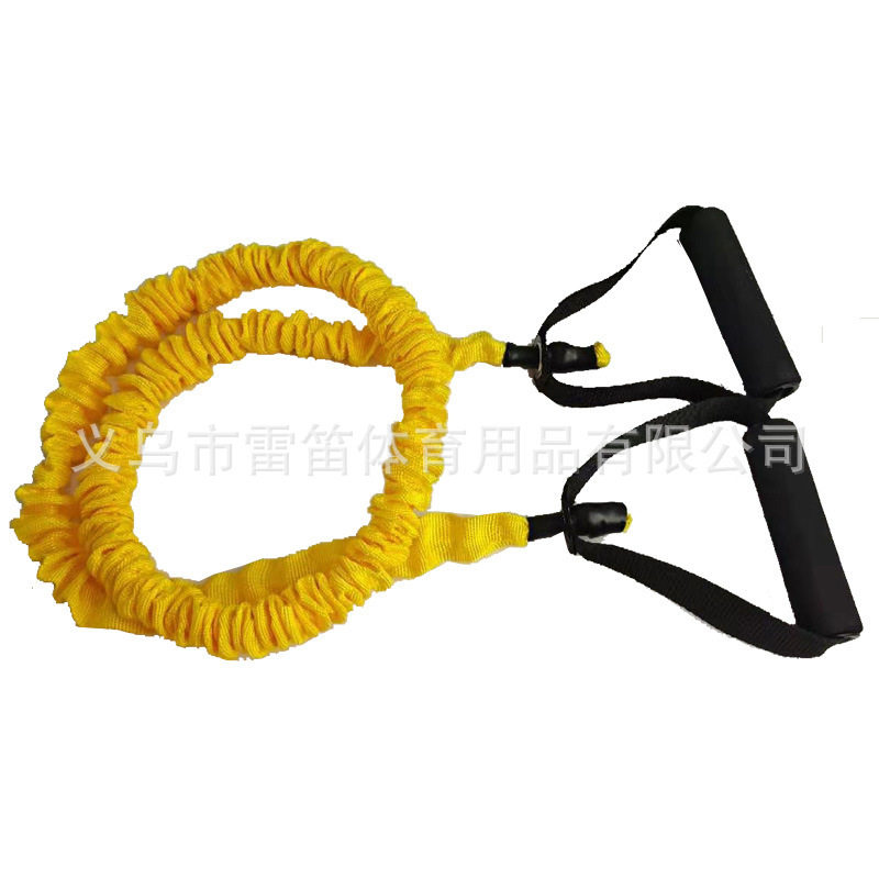 厂家健身拉力器 一字拉力器 拉力绳阻力带 家用健身器材瑜伽