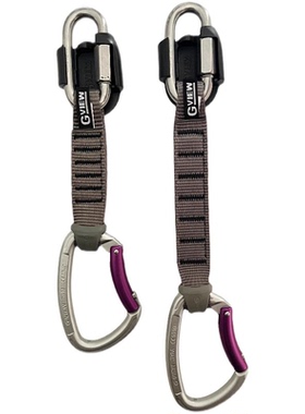 GVIEW/旗云 C290Q 12N(w) 16n (w) GYM室内攀岩馆专用钢制快挂