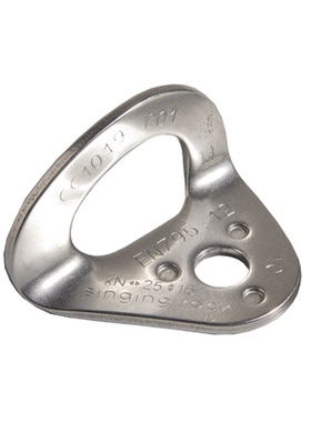 捷克 Singing Rock HANGER PLATE 不锈钢挂片 攀岩 开线 保护