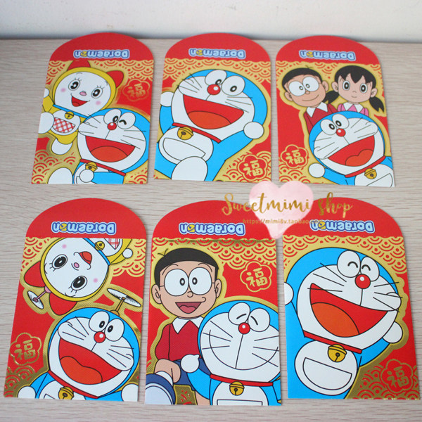 2018香港正版Doraemon 哆啦A梦 机器猫 叮当 藍胖子 红包利是封在类目 节庆用品/礼品, 红包/利是封中 - 来自Buy2taobao.com提供专业的淘宝代购服务