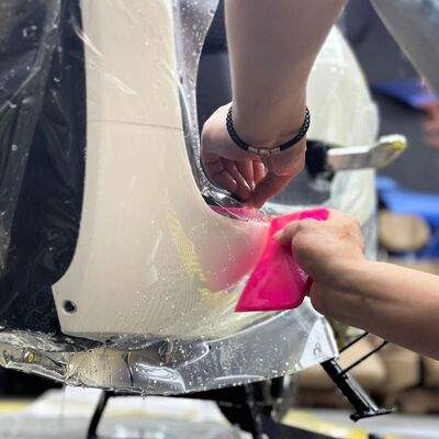 电动踏板摩托车隐形车衣TPH自修复漆面保护膜防刮蹭电瓶车透明膜