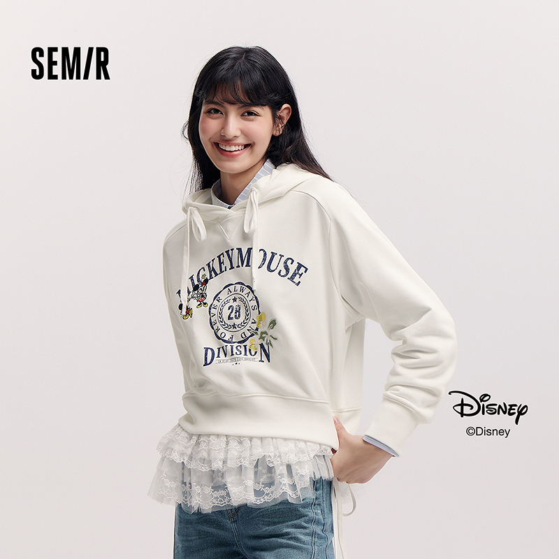森马迪士尼米奇家族合作卫衣女