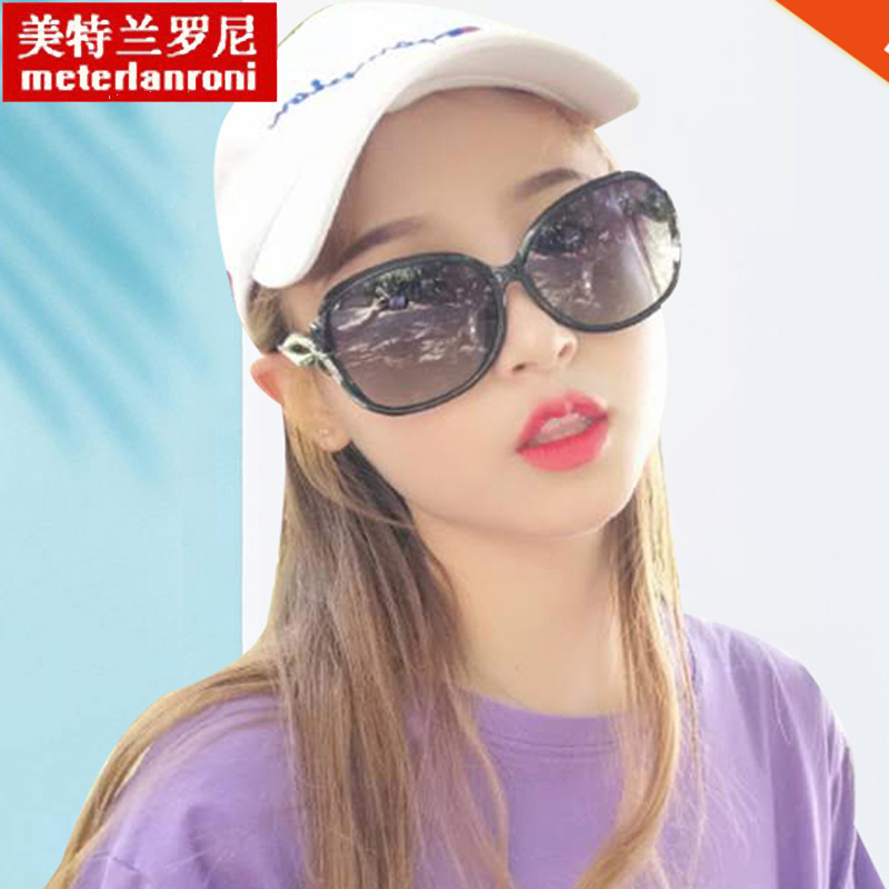 个性大框太阳眼镜女潮2025明星款偏光墨镜圆脸优雅司机开车驾驶镜