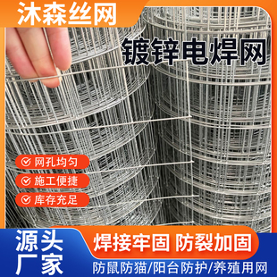 抹墙电焊网建筑内外墙粉刷抹灰网烟道加固铁丝网热镀锌批荡钢丝网