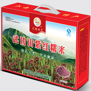 绿色营养礼盒装生态大米