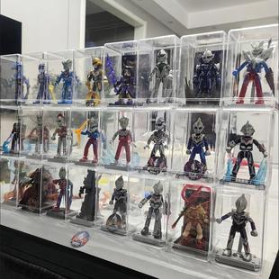 布鲁可防尘展示盒变形金刚布鲁可收纳盒透明手办盲盒玩具三国