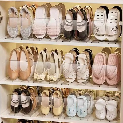 鞋子收纳架鞋架盒宿舍鞋柜整理架学生婴儿童鞋柜置物架省空间神器