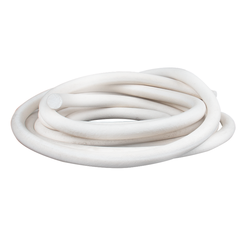 整卷硅胶发泡条 耐高温硅胶圆条 高弹海绵条 防滑防水100米密封条