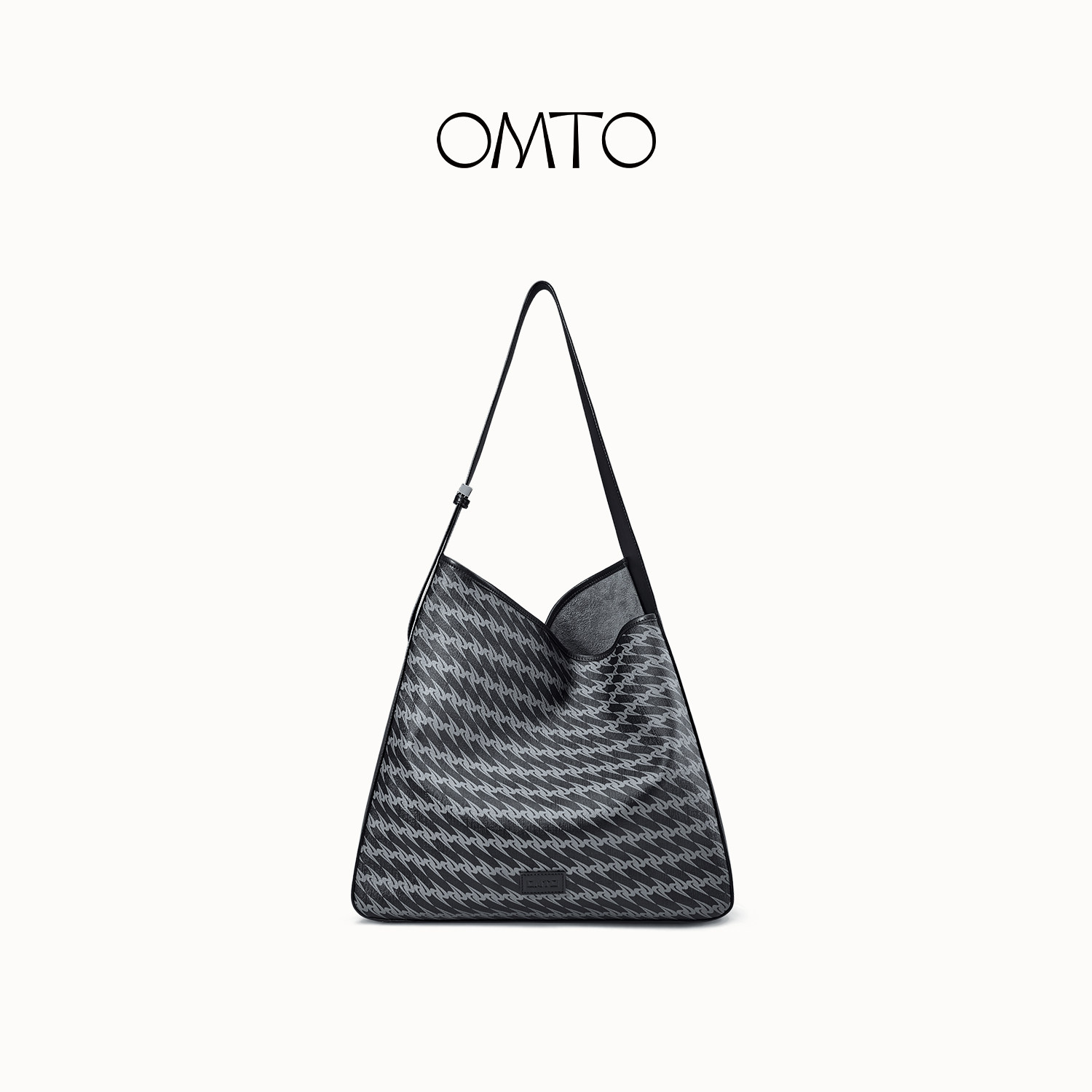 omto黑松露软托特包女大容量春季新款通勤单肩斜挎大包慵懒松弛感