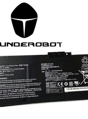 适用雷神911Air 911ME 911S G7000M G8000M SQU-1711/1718电池