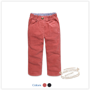 rtw童裤女2025年春季装新款中大童裤子平绒休闲儿童长裤53348