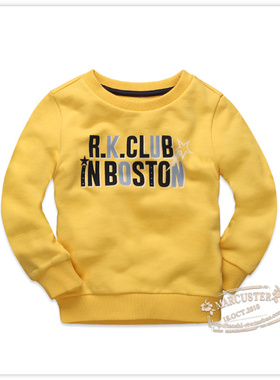 rtw卫衣男童2022年春秋全棉印花简约时尚休闲套头圆领卫衣83114