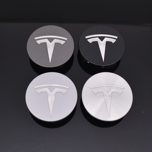 适用于特斯拉轮毂盖 Model3 ModelS ModelX轮毂盖轮胎中心标志盖