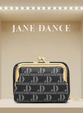 Jane dance2022新款卡包复古印花零钱草莓包手纳包硬币包女包包潮