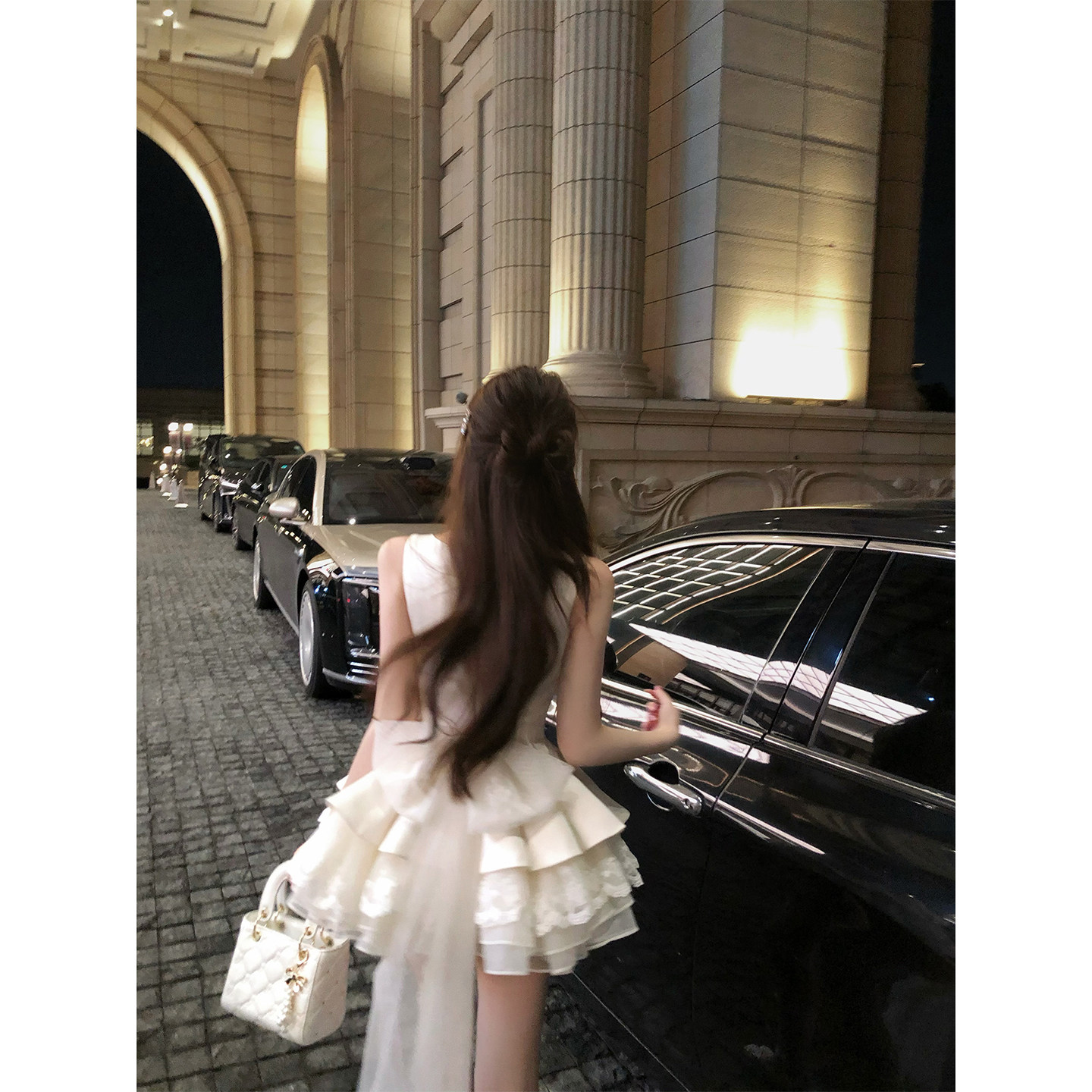 【瑞茜】璀璨千金 夏季千金风露思同款设计连衣裙 R66666H
