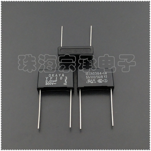 0.01uF 300VAC OKAYA冈谷 YF103 Y2安规电容器 p15