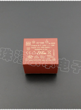 法国MYRRA 47166 100-240VAC转24VDC 5W 电源变压器