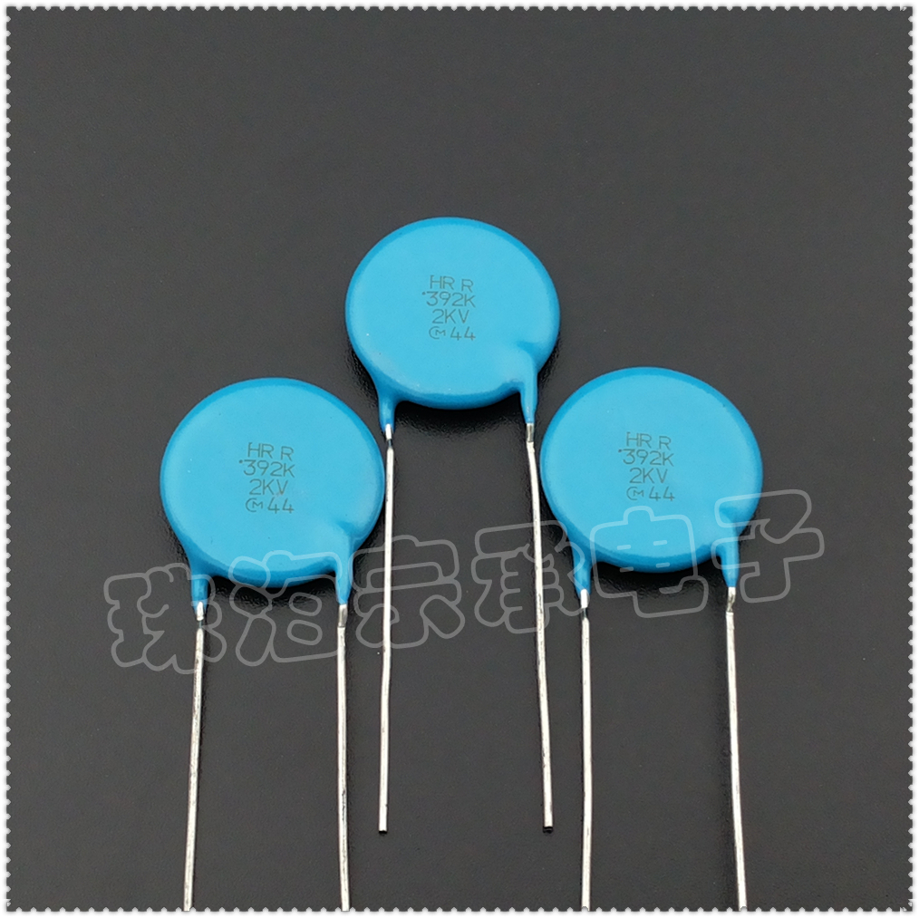 进口泰国 392K 2KV MuRata村田 DEHR33D392KA4B 3900pF瓷片电容器