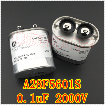 进口美国 0.1uF 2000VDC GE通用 A28F5601S 缓冲器电容