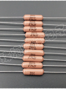 进口美国 27.4K 2W DALE RN65D 2742F 金属膜电阻器