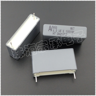 100V R60 6.8uF p27.5 薄膜电容器 6u8 进口马其顿