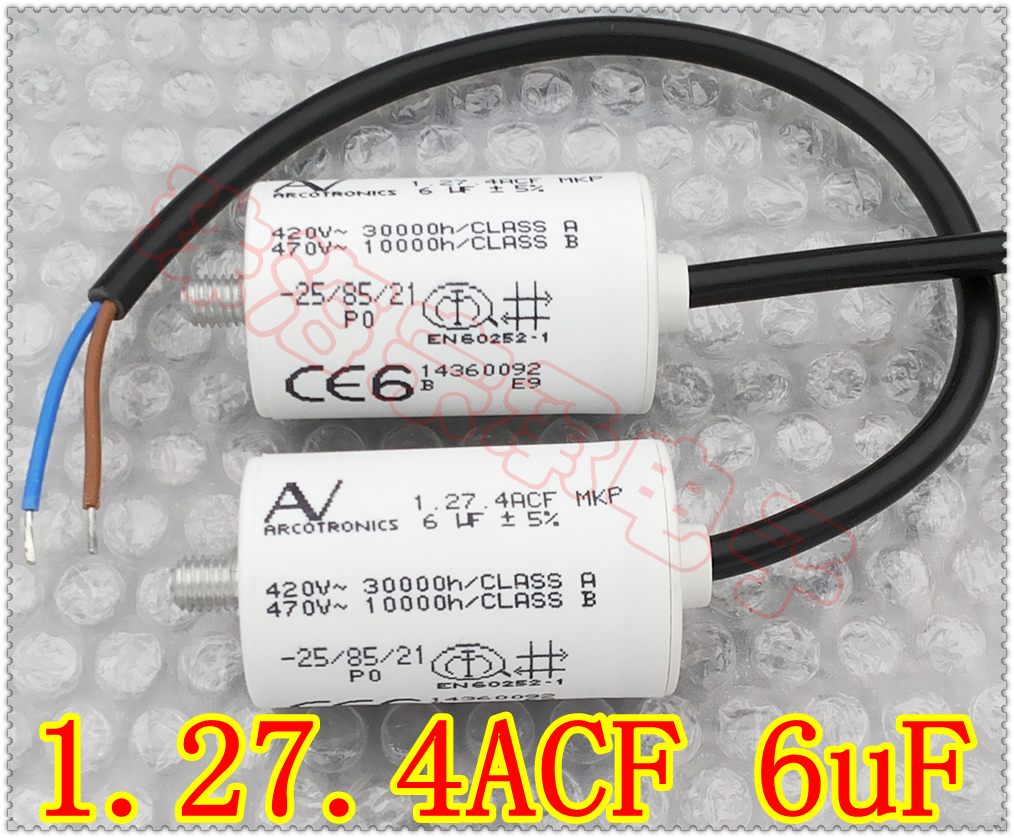 1.27.4ACFMKP电容器AV6uF