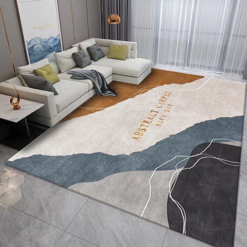 地毯几何简约现代客厅沙发茶几卧室床边北欧风厨房书房飘窗家用垫