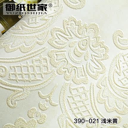 3d浮雕无纺布墙纸 卧室奢华温馨客厅电视背景墙欧式壁纸 满铺