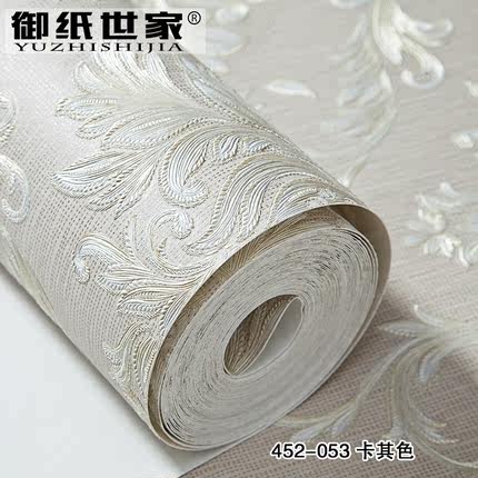 3d浮雕奢华大马士革客厅电视背景墙壁纸 卧室温馨 欧式无纺布墙纸