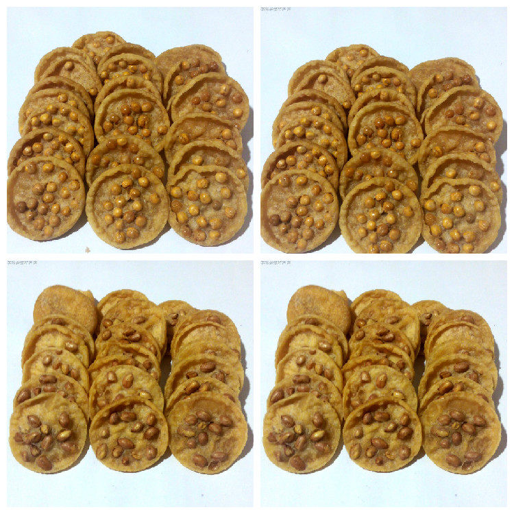 包邮江西特产月亮巴豆巴花生巴组合共重2斤客家办工休闲零食小吃