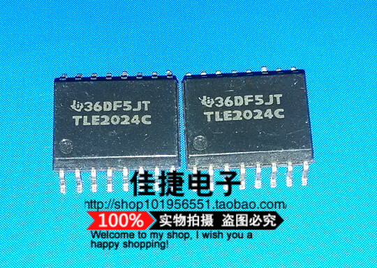 拆机贴片运算放大器 TLE2024CDW可直拍SOP-16封装 TLE2024C-封面