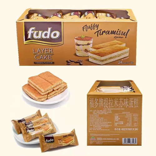 蛋糕饼干礼盒装花团锦绣