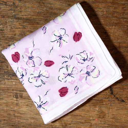 瑕疵品处理！日本女士手帕纯棉可做小围巾