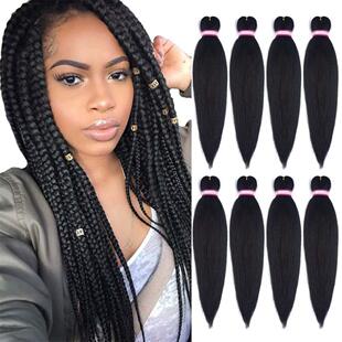20Inch Braiding Hair Easy Crochet Braid Hair化纤大辫子1 pic