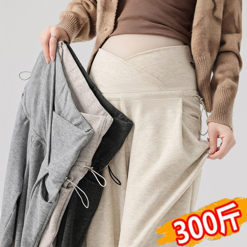 大码孕妇糯米裤春秋外穿抽绳休闲长裤300宽松秋冬外穿阔腿裤200斤,孕妇装/孕产妇用品/营养,孕妇打底裤,淘宝优惠券,粉丝福利购,淘宝优惠卷