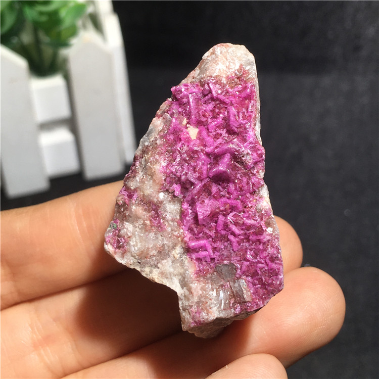 天然粉色钴方解石 矿物晶体小标本原石矿石实物图多款可选