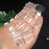 天然方解石原矿总重33克实物图一组