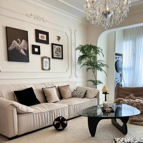 法式复古高档组合客厅床头装饰画