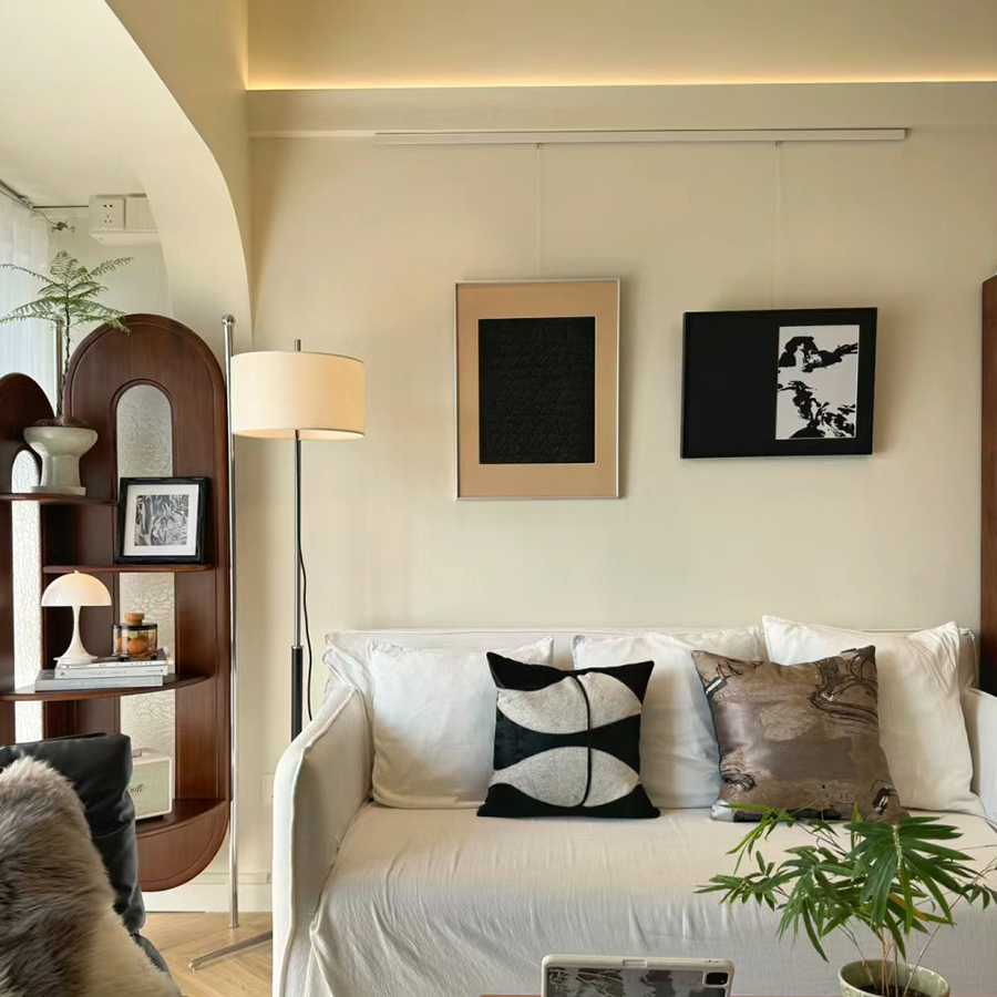 高级感极简法式中古风餐厅装饰画