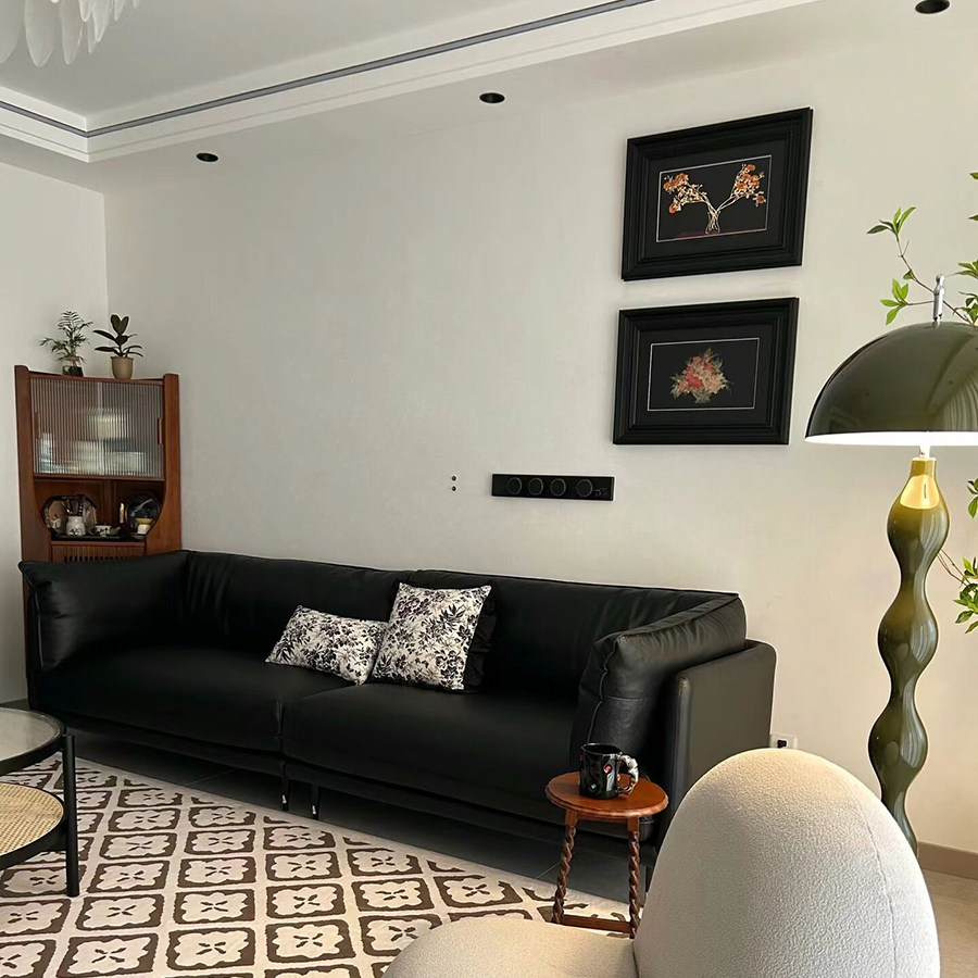 中古风沙发背景墙装饰画高级感黑色框法式壁画客厅书房咖啡厅挂画,家居饰品,现代装饰画,淘宝优惠券,粉丝福利购,淘宝优惠卷