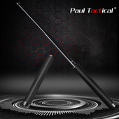 弘安保罗途拓伸缩甩棍合法防狼21英寸多功能户外装 备便捷防身用品