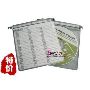 批发光盘盒DVD盒CD内页 光盘袋带挂钩内页 PP袋双面袋 cd包光盘包