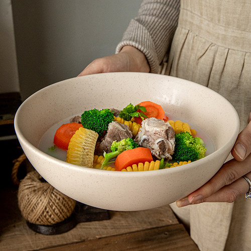 巷子尾实用加厚敞口陶瓷大碗